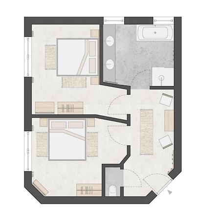 Hotel Garni Hubertushof Fiss Ngoại thất bức ảnh